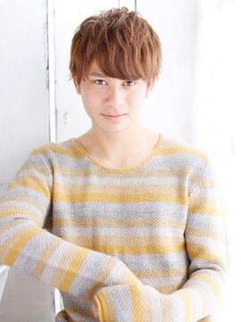 ナル 白山神社参道通り店(nalu) ナチュラルカールのメンズショート