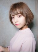 ナチュラルベージュボブ☆