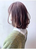 ラベンダーロブ_オリーブカラーハイライトカラー_ba308232