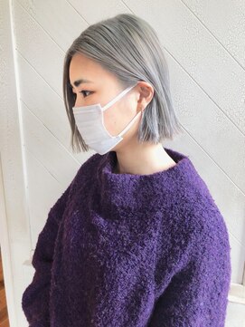 シロ(siro) ダブルブリーチ×シルバーカラー