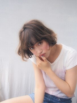 ミーケ(miike) 【miike】ふんわりウェーブボブ