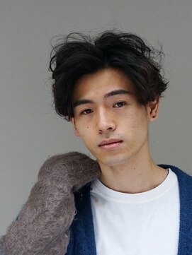 シルフィ(sylph) 【sylph/表参道/メンズ】 無造作センターパート