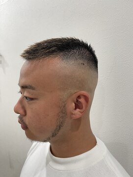 メンズアンダーバーホワイト 南海難波店(Men's _WHITE) スキンフェード