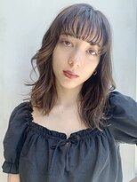 アルバム 銀座(ALBUM GINZA)&nbsp;ナチュラルレイヤースタイル_カーキグレージュマッシュ_78157