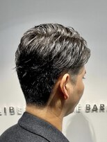 リバティシェアバーバー 銀座(LIBERTY SHARE BARBER)&nbsp;王道ビジネス七三ツーブロック男前銀座メンズカット<理容室>