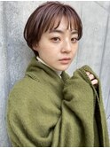 大人かわいい　小顔　ショートボブ　恵比寿sac. みつよ