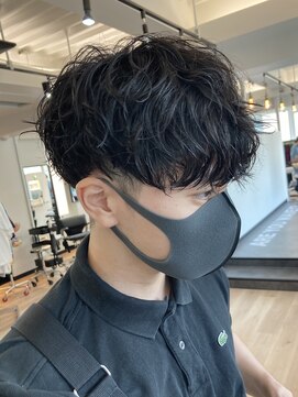 フィフス 渋谷(fifth) ツイストスパイラルパーマメンズパーマ波巻きパーマツーブロック