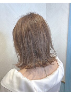 ロンド ストラーダ 心斎橋(Lond strada) ココアベージュボブウルフ