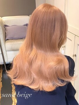 ベレーザ 渋谷(BELEZA) 2135外国人風カラーベイビーピンクカシスレッドふんわりカール