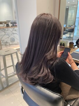 ガリカ シーム(Gallica/SEAM) 【桑原雪音】韓国風透明感艶髪ラベンダーベージュ/ブリーチなし