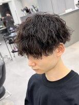 オーバルバイアピッシュ(OVARL by apish) 縦落ちパーマ