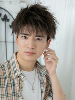 モッズヘアメン 札幌月寒店(mod's hair men) ゆるランダム春パーマでカジュアルメンズショートd札幌月寒