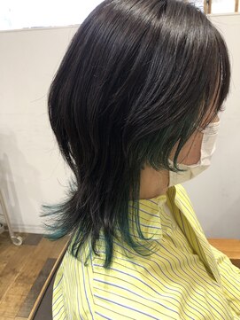 クラップス 杉田店(CLAPS) ウルフ×インナーグリーン