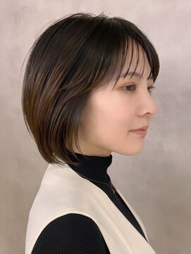 ゴウトゥデイ 渋谷MODI店(GO TODAY) 伸ばしかけ大人丸みショート/くびれショート/ショートヘア