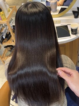ロンド シャルム 吉祥寺(Lond charme) 黒髪 アッシュカラー 縮毛矯正 髪質改善 ストレート 吉祥寺