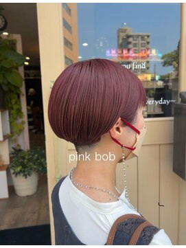 ミルクティ 古民家店(Milktea) ピンクbob♪