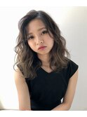 透明感グラデーションカラー♪