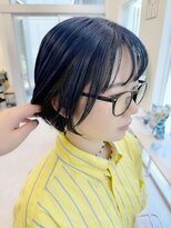 グーフィートーキョー 銀座(Goofy Tokyo)&nbsp;【Goofy銀座】逆インナーカラー/アウターカラー/ネイビー/東京