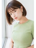 【お手入れ簡単♪】肩上ボブ