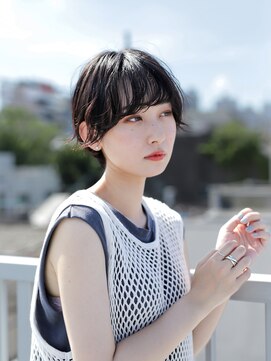 ソウ アオヤマ(SO aoyama) コンパクトマッシュ ニュアンスパーマ 癖毛 ワイドバング