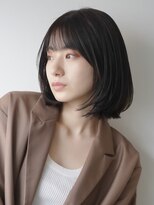 ワン 戸塚(ONE008)&nbsp;オリーブベージュ/ウェットヘア /レイヤーカット /戸塚