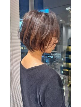 バンプ ギンザ(BUMP GINZA) 40代/50代/絶壁解消・前下がり・ショートボブ【浅野】