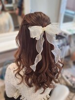 ヘアセットサロン ミント(Hair set salon MINT)&nbsp;ルーズクォーターアップ