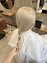ノエル ヘアー アトリエ(Noele hair atelier)&nbsp;☆ミルクティーホワイト☆