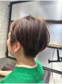 ショートカット/顔周りレイヤーカット/ショートボブ/ボブヘア
