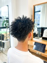 セイドット フクオカ(Say.FUKUOKA) 【メンズ★大名】ツイストスパイラルパーマ×スパイキーショート