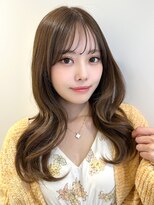 ユーフォリア 銀座本店(Euphoria) 山村/小顔韓国ヘア/ベージュカラー/ストカール/縮毛矯正銀座