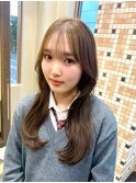 韓国系ブリーチなしダブルカラー　ベージュ