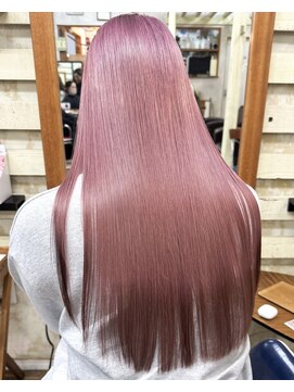 ラウラアンドロー(LAURA&RO) 【ピンクベージュ×テールカラー】