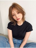 rileyワンカール外はねレイヤーロブ