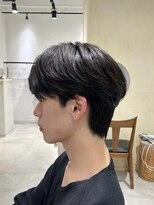 ビューバイネオリーブ 用賀店(Beau'r by neolive)&nbsp;ダークアッシュニュアンスパーマ韓国マッシュ《用賀》