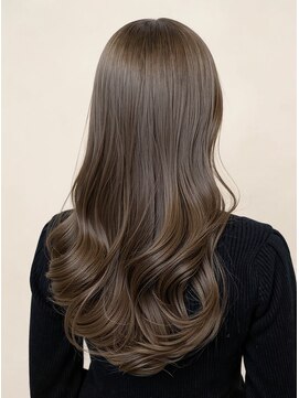 アース 市川店(HAIR & MAKE EARTH) 20代30代40代◎秋の韓国風大人暗髪ロング