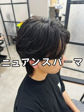 テーラヘアー 葛西店(TELA HAIR) メンズニュアンスナチュラルフェザーパーマ