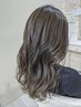 【色持ち抜群☆艶髪】似合わせカット+カラー+選べるTR¥10450~