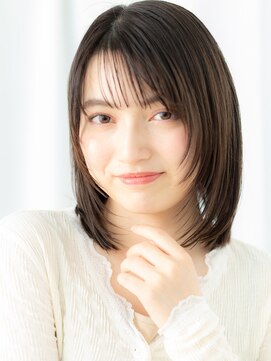 立体感ミルフィーユカラー丸みショートd小山20代30代40代