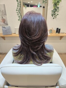 グランユニティ ラ・フロール橋本店(granunitee) 華やかハイレイヤー【橋本/ヘッドスパ/髪質改善】