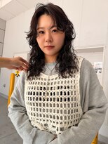 ヤント(yant) セミロングレイヤーパーマ