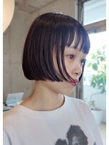 フェス カットアンドカラーズ(FESS cut&colors)&nbsp;リップラインボブ/暖色系/20代後半/30代/大人ボブ