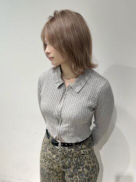 ラキング ギンザ トウキョウ(LAKING GINZA) イメチェン/ピンクベージュ/アンブレラカラー/前髪/銀座