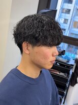 プルーブトウキョウ 渋谷(PROVE TOKYO)&nbsp;メンズマッシュ 波巻きパーマ