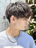 アーリー(Ali'i) 波巻きツイストスパイラルパーマメンズマッシュ爽やかショート