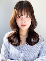 ナル バイ マグ(nalu by Mag)&nbsp;韓国風くびれヘア◎小顔前髪カット透明感カラーベージュカラー