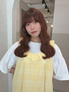 ジーナ 札幌(Zina) 美髪＊オレンジブラウン＊髪質改善＊Zina札幌