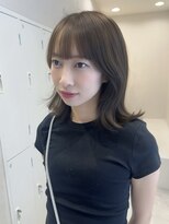 ベル サウス(BHEL south) *透明感アッシュベージュカラー外はね