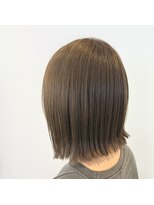 レイ ルーチェ(LEI LUCE.)&nbsp;～切りっぱなしロブ＆透き通る質感クリアブルーブラウン～