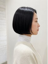 ベルクープス 天王寺店(Belle Coupes) 【Bellecoupes】ショートボブ 黒髪